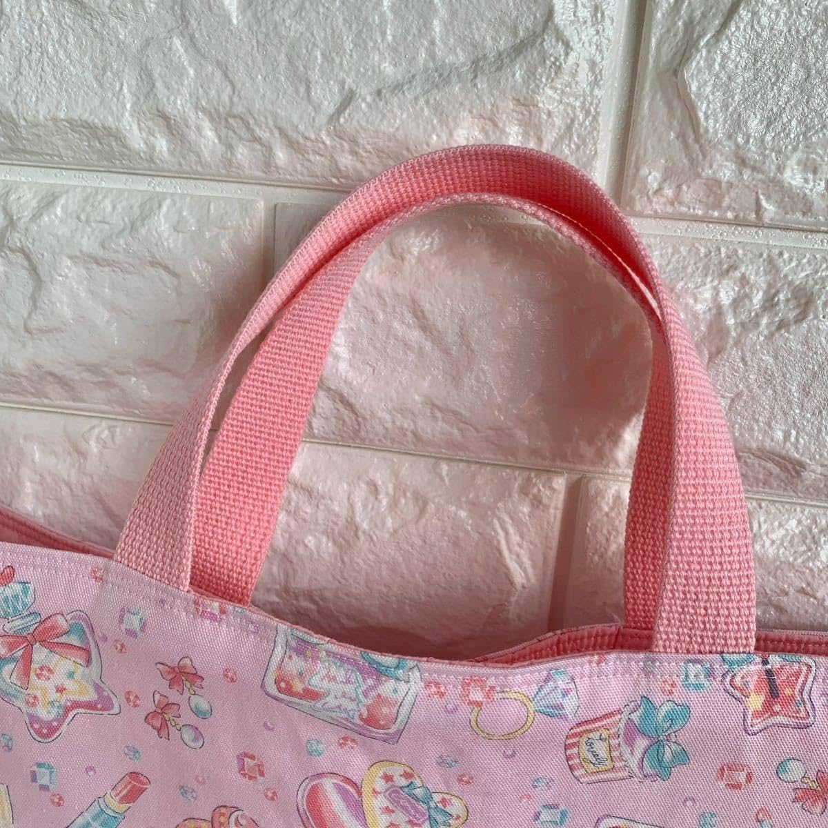 Amazon.co.jp: ハンドメイド レッスンバッグ コスメ ピンク ゆめかわ
